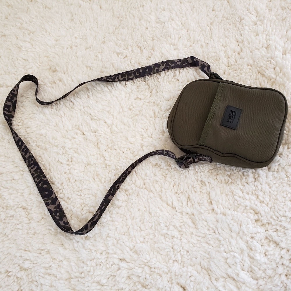 PINK camouflage small side bag